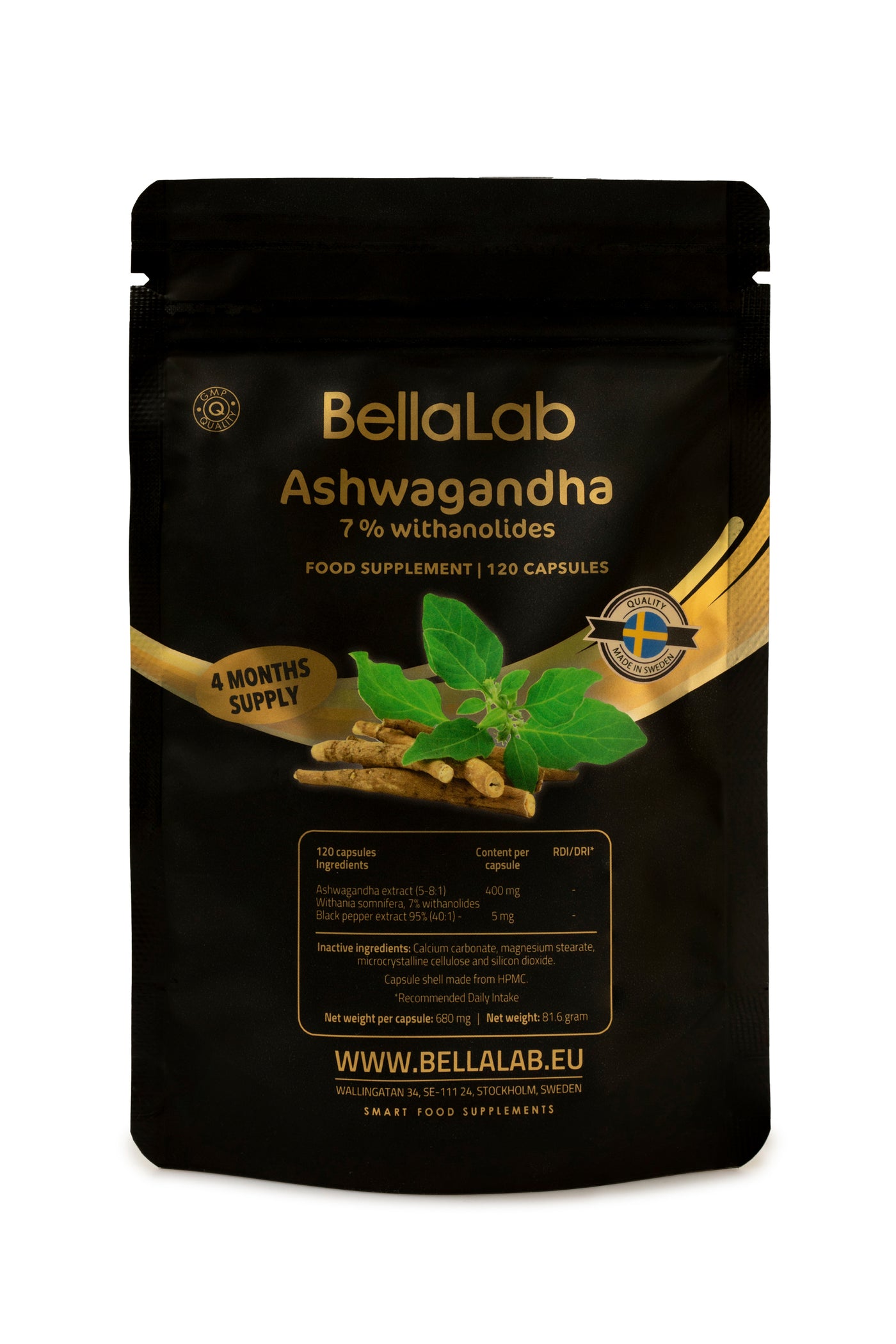 Ashvaganda. 7% vitanoliide