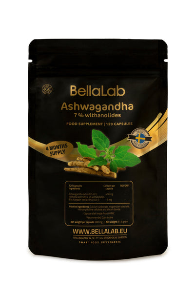 Ashvaganda. 7% vitanoliide