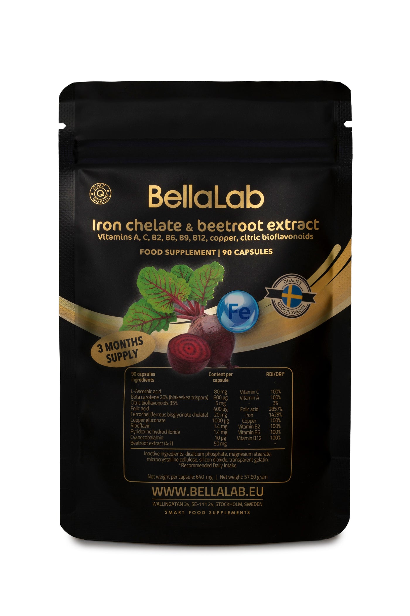 Raud, peediekstrakt + Vitamiinid