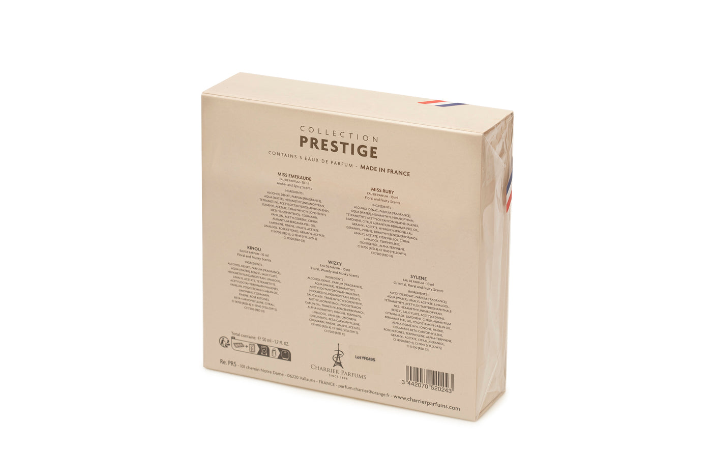 Parfüümikomplekt - Selection Prestige France 5 tk