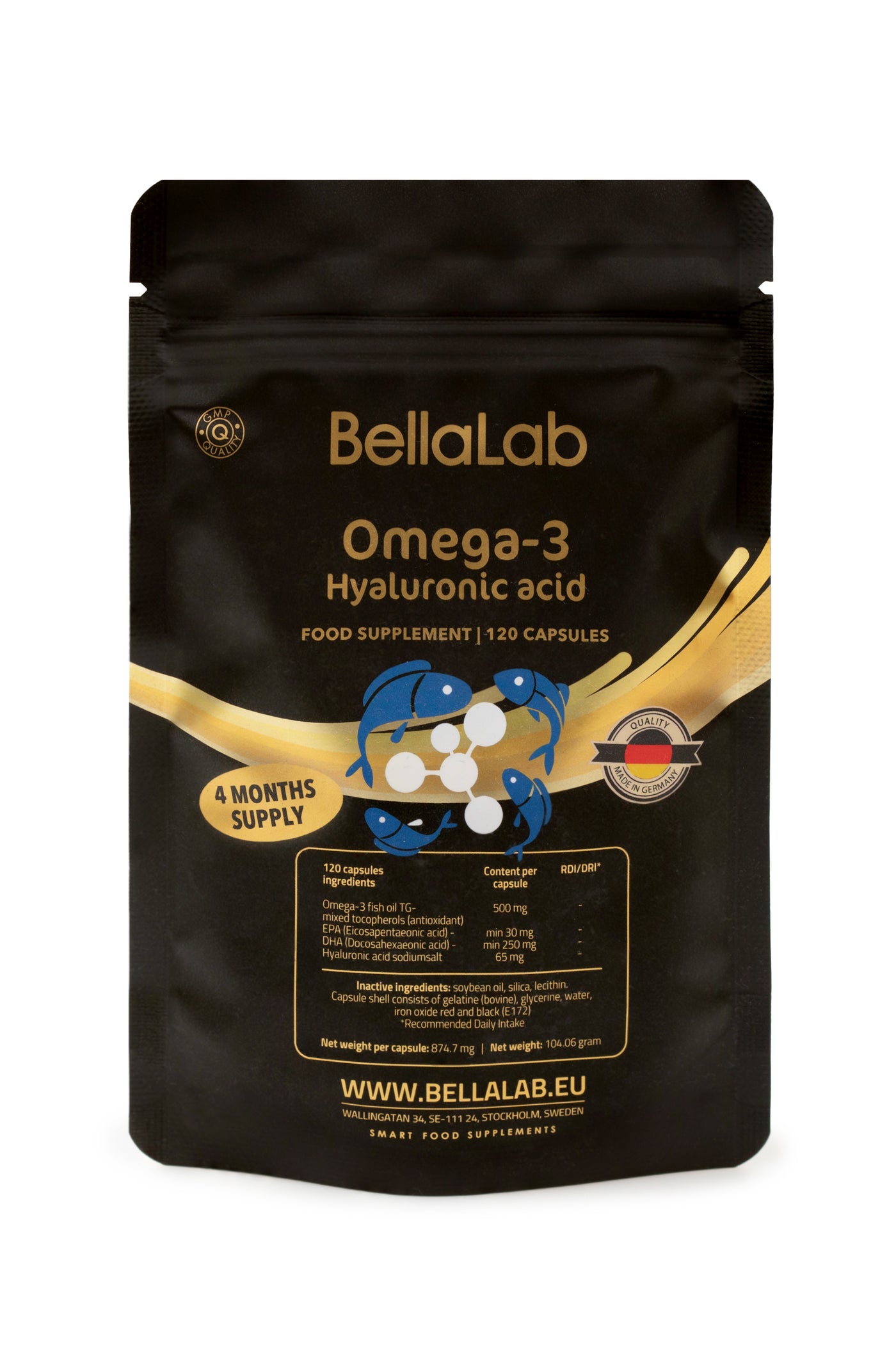 Oomega-3 + hüaluroonhape