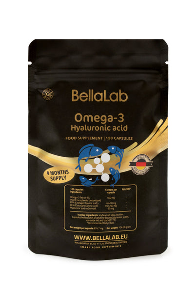 Oomega-3 + hüaluroonhape